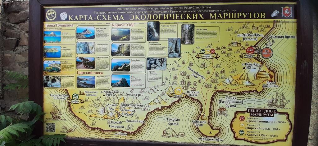 Отпуск 2023 в Крыму на тропе Голицына